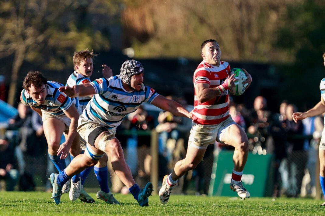 Partido de rugby entre Alumni y SIC en Tortuguitas