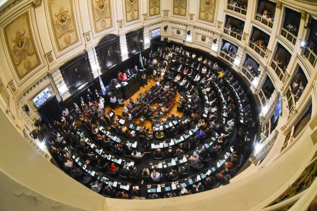 Sesión de la Legislatura de la provincia de Buenos Aires