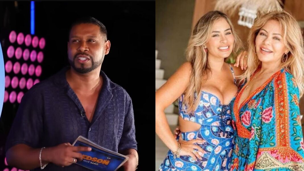 Edson Dávila durante su pódcast