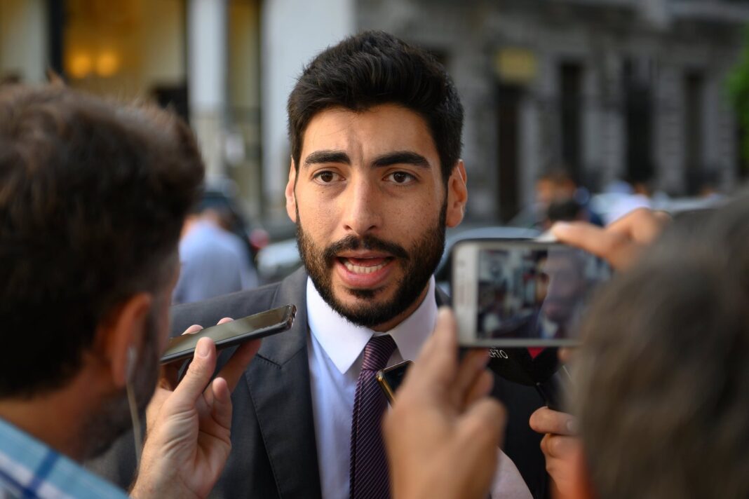 Facundo Moyano en entrevista televisiva