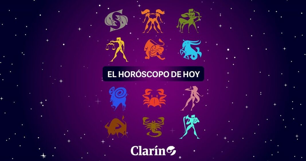 Ilustración de los signos del zodiaco con fondo estrellado