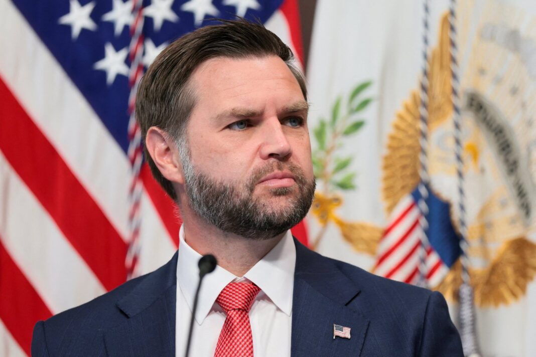 JD Vance, vicepresidente de Estados Unidos, en una entrevista