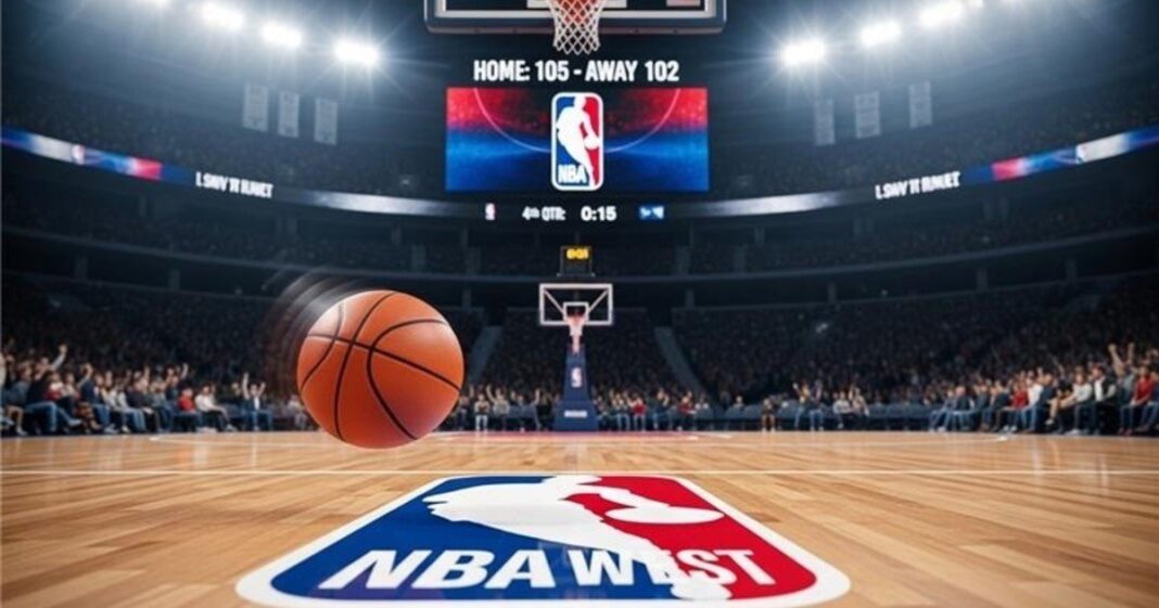 Josh Kushner y Bob Iger en la cancha de los Lakers