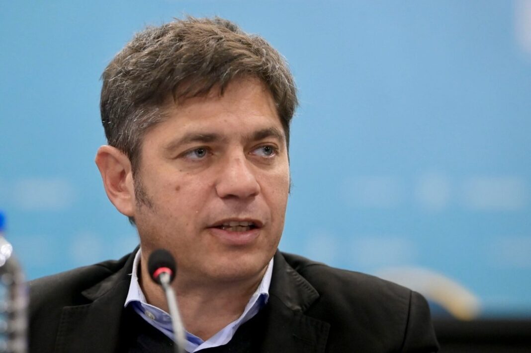 Axel Kicillof y Sergio Ziliotto en reunión