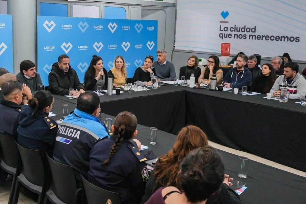 Lanzamiento de la Mesa Multiagencial Local del Programa Entramados en Lanús