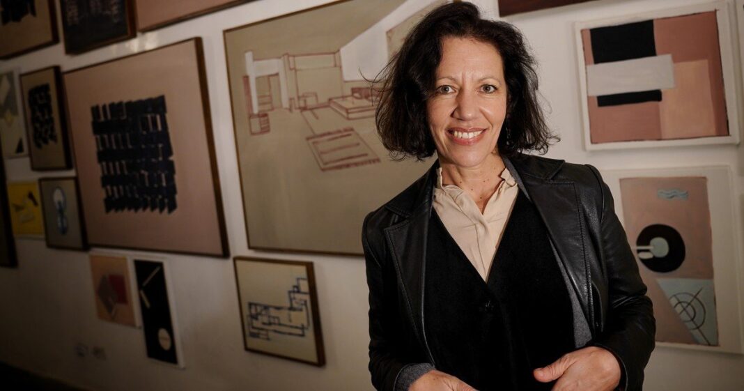 Obra de Luciana Levinton en la exposición Homenaje a Eileen Gray