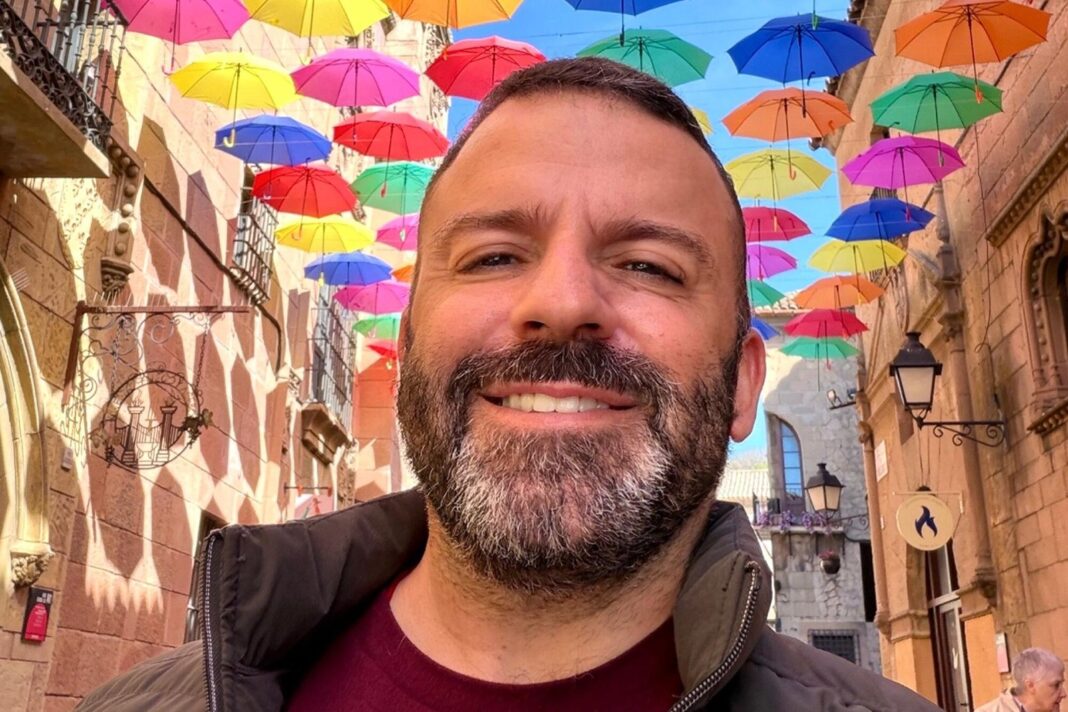 Fernando Martín, médico argentino, en Barcelona durante su año sabático