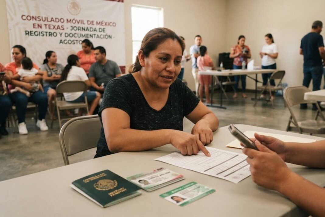 Jornada consular del Consulado de México en Texas