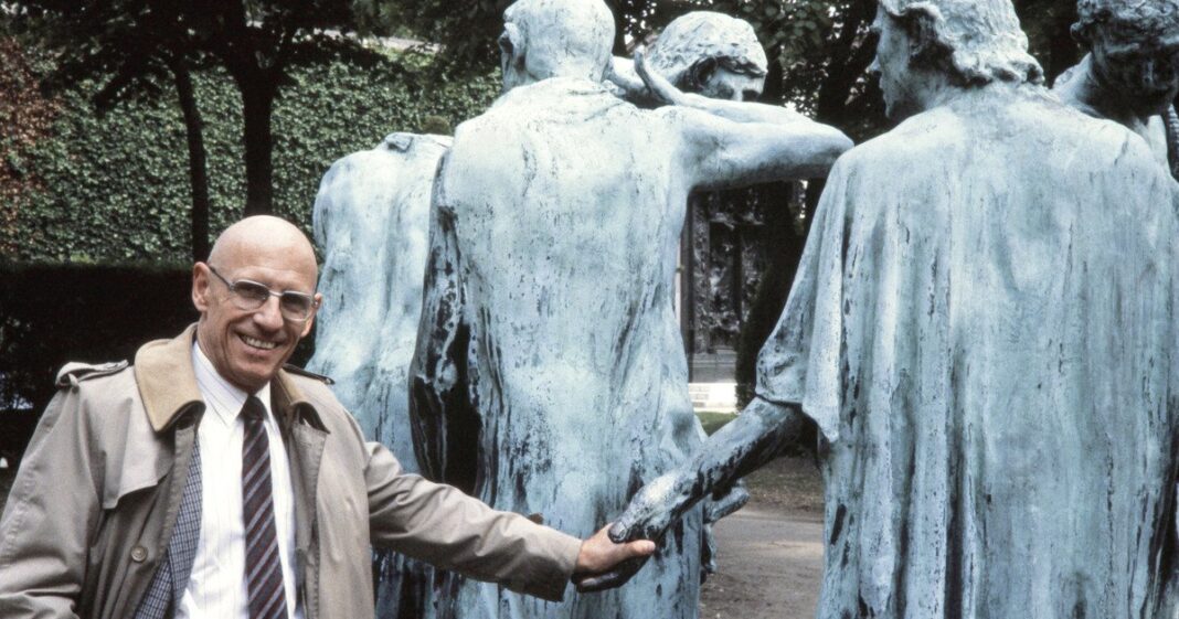 Retrato de Michel Foucault
