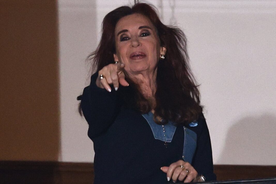 Cristina Kirchner en una audiencia judicial