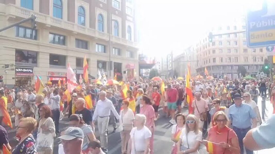 Protesta en España