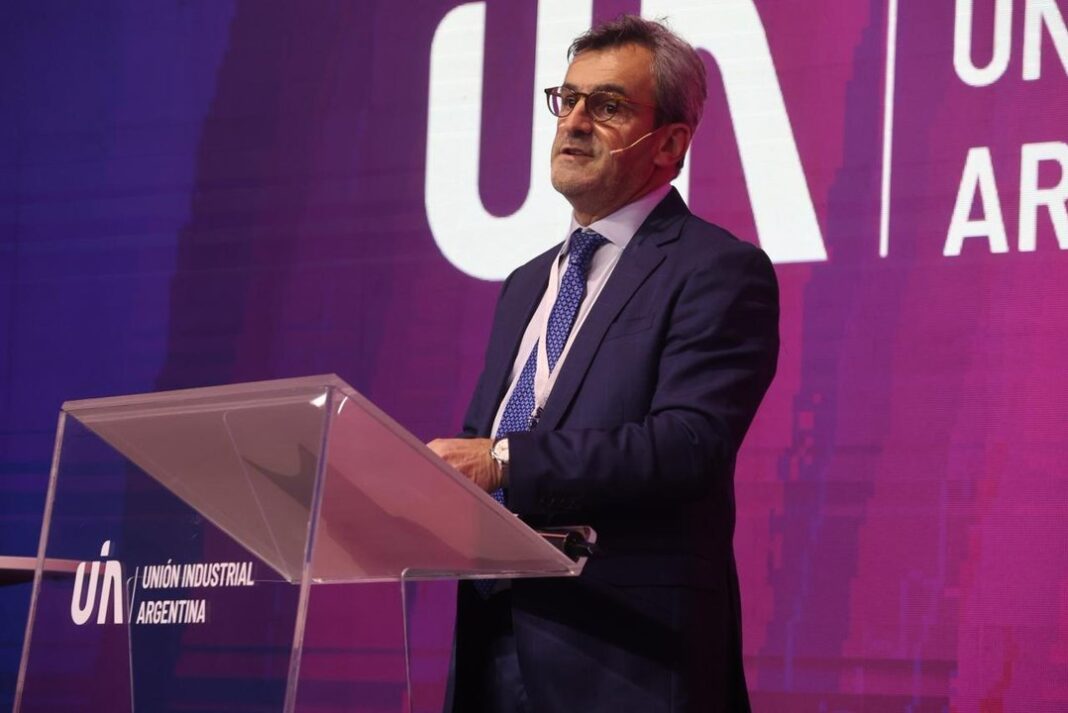 Martín Rappallini, presidente de la UIA