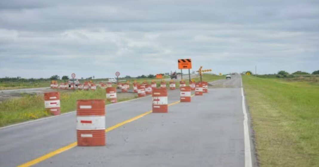 Ruta Nacional 5 en la provincia de Buenos Aires