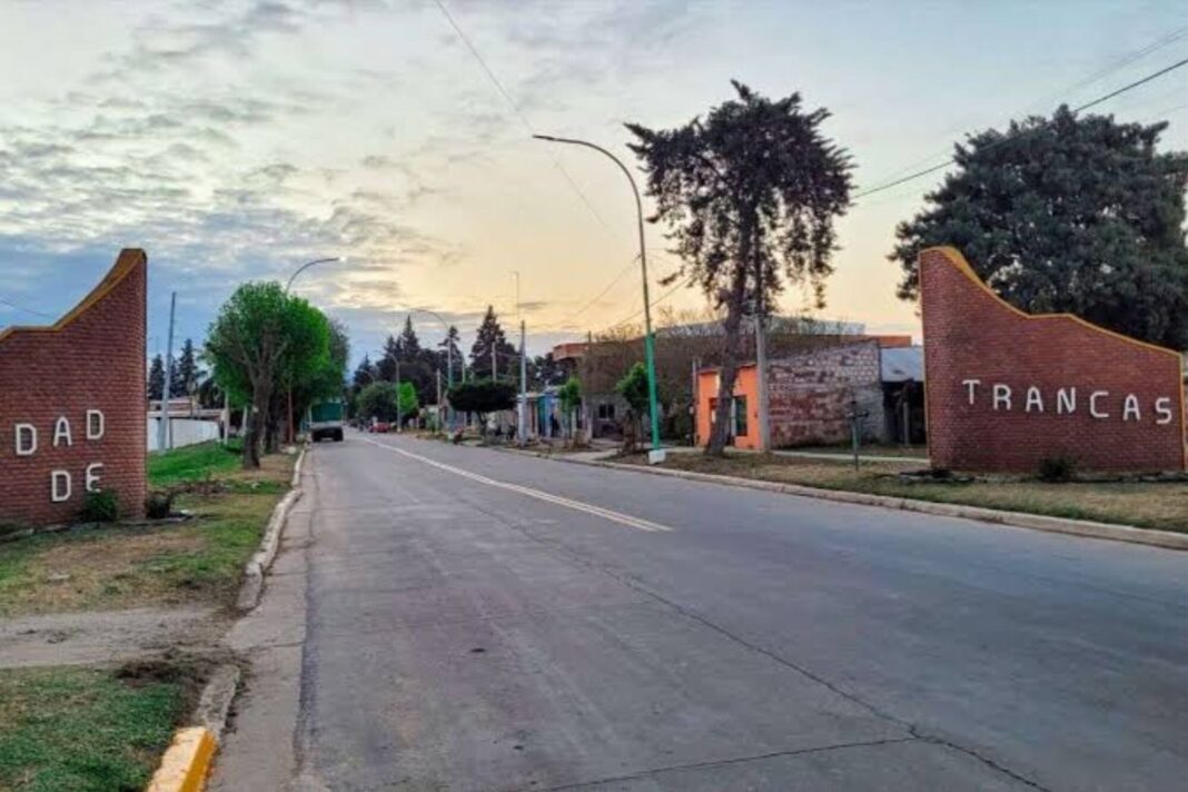 Mapa de las zonas afectadas por el terremoto en Tucumán con epicentro en Trancas