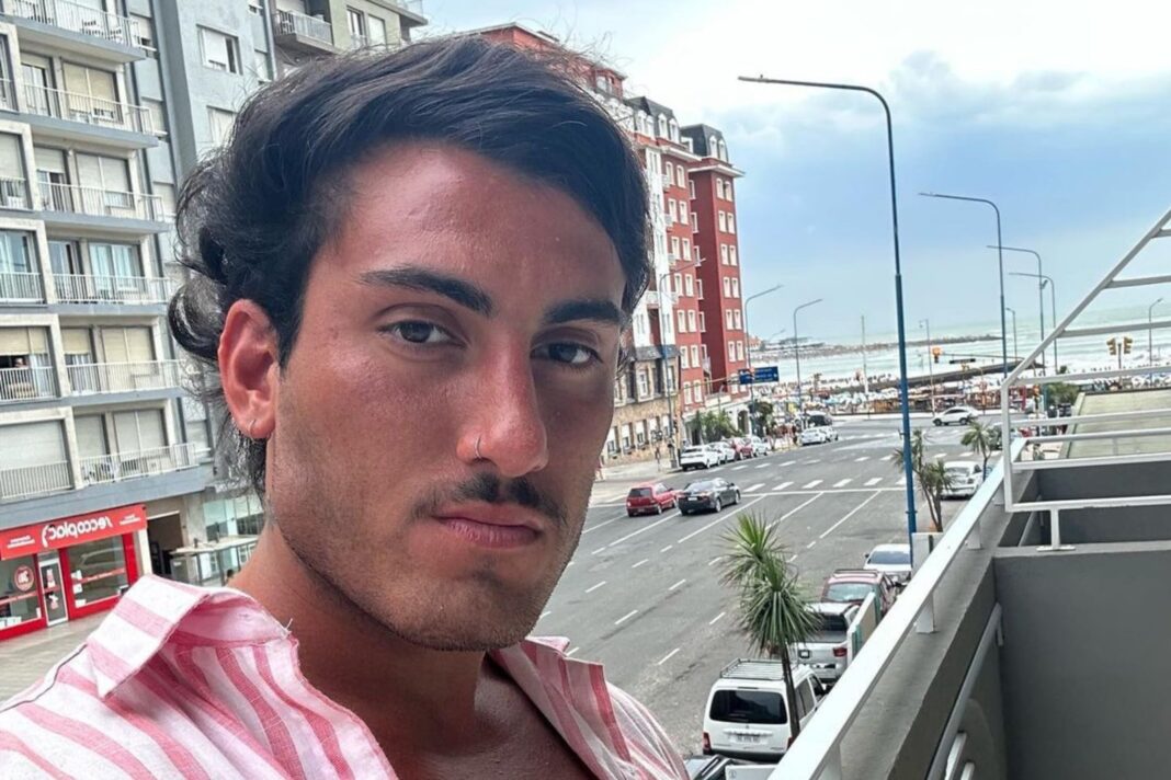 Tomás Holder tras el accidente en Palermo