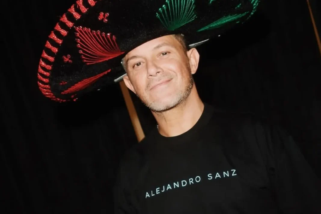 Alejandro Sanz en la finca 'El Sueño de los Parrales' en Extremadura, España