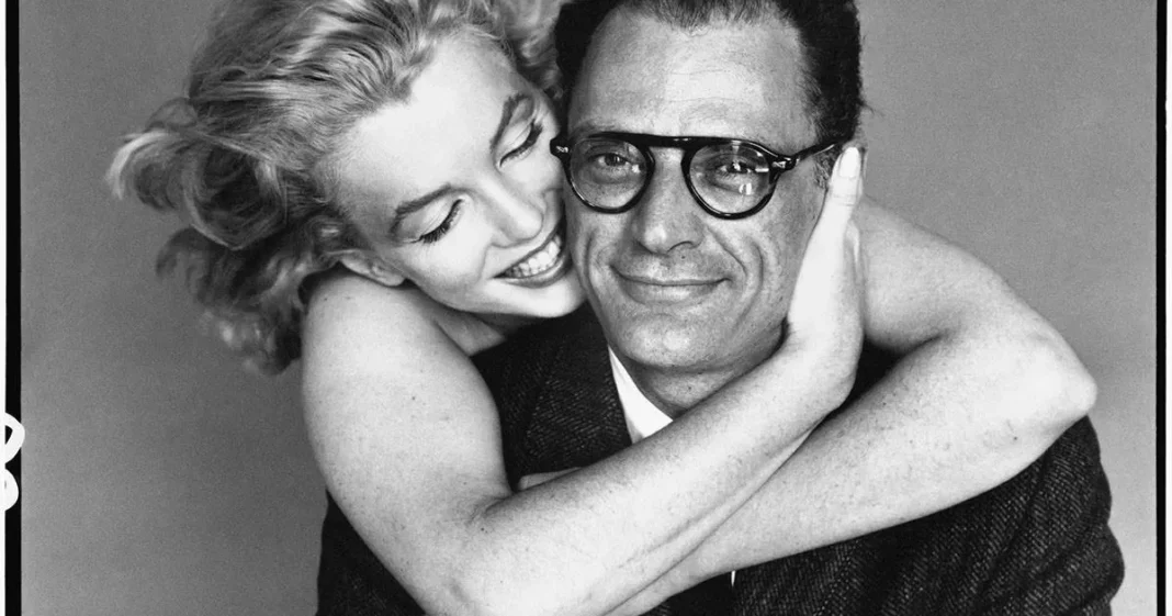 Retrato de Arthur Miller, dramaturgo estadounidense autor de Muerte de un viajante