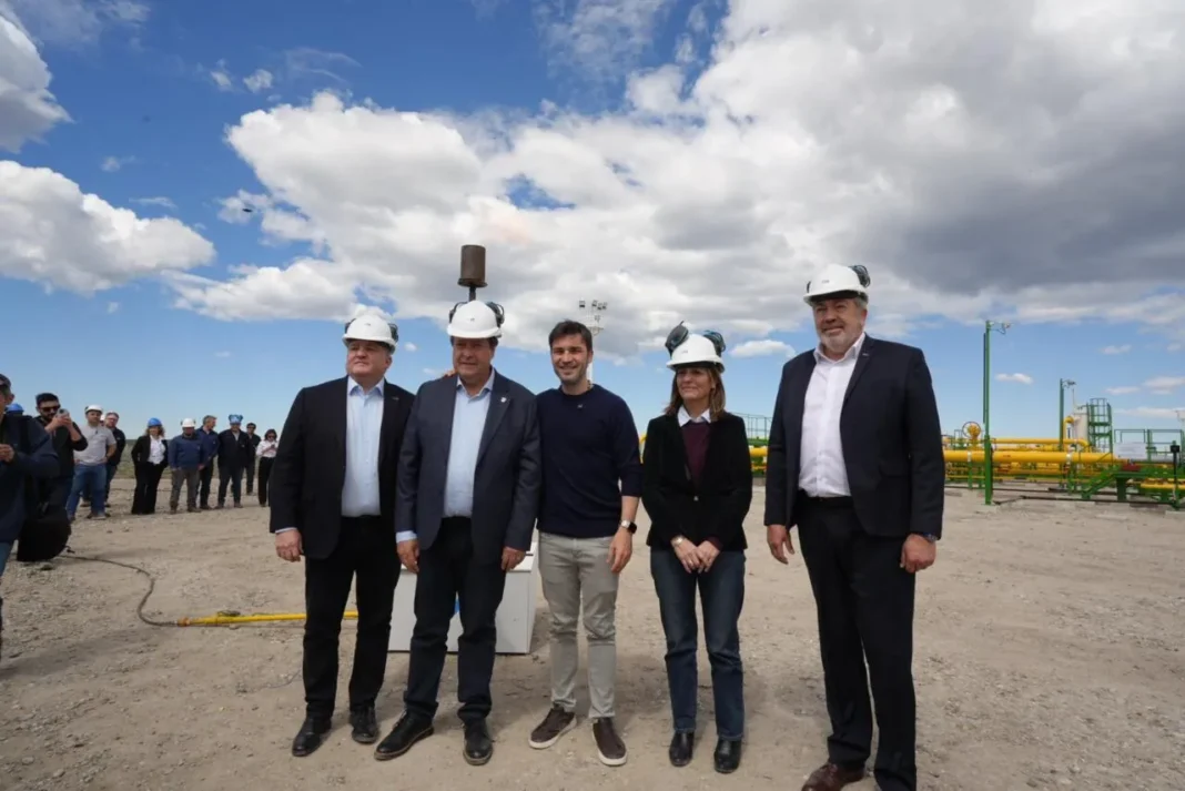 Inauguración de la Planta Compresora Holdich de Camuzzi en Chubut