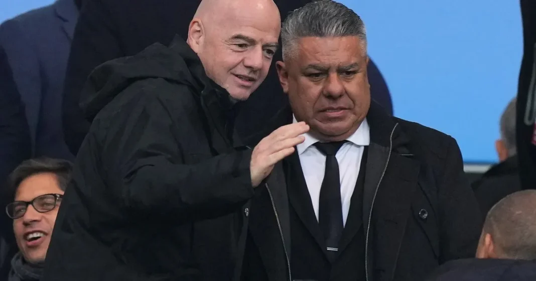 Claudio Tapia, presidente de la AFA, en una reunión del Consejo de la FIFA en Zúrich