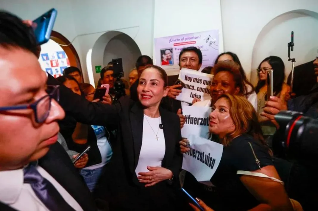 Luisa González, excandidata presidencial de Ecuador