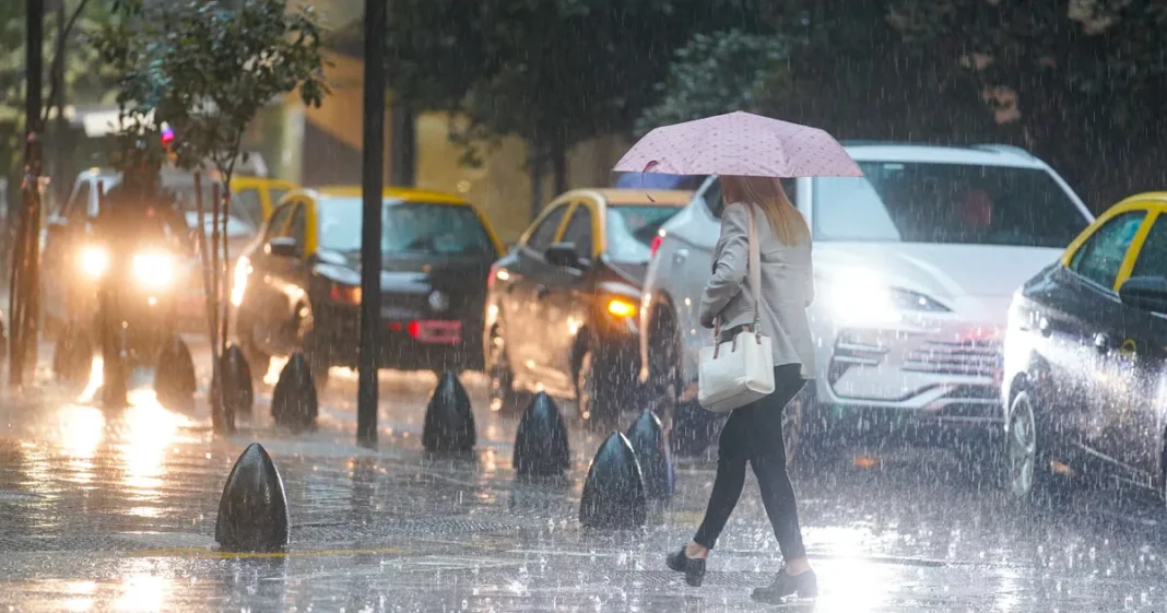 Granizo y tormentas eléctricas en Argentina