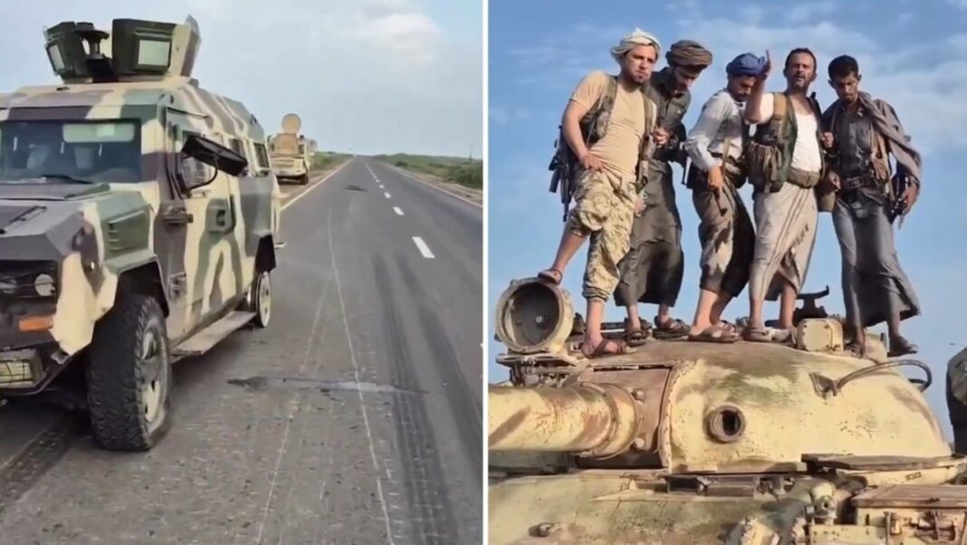 Hutíes de Yemen desplegados por rutas del país asiático