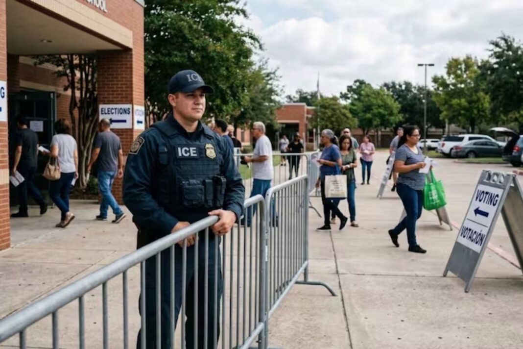 Sede del Servicio de Inmigración y Control de Aduanas (ICE) en Estados Unidos