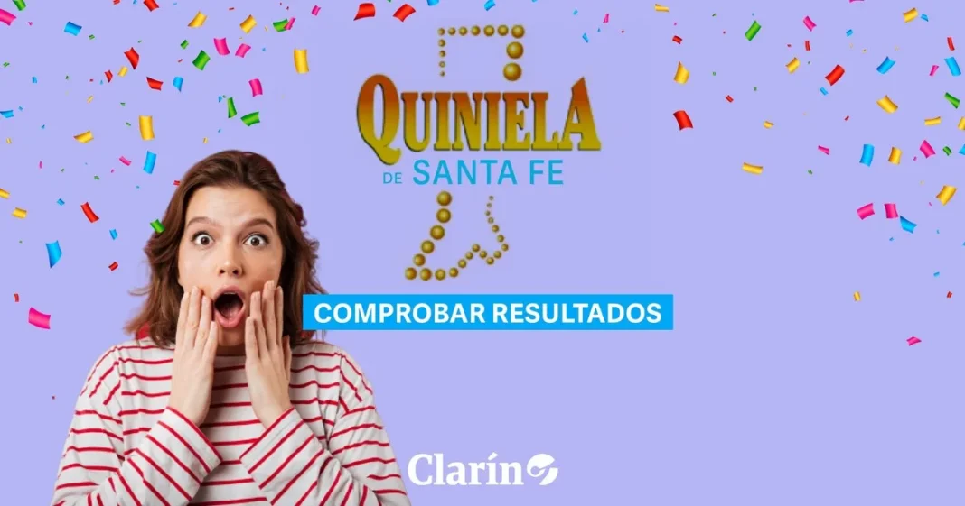 Sorteo de la Quiniela de Santa Fe