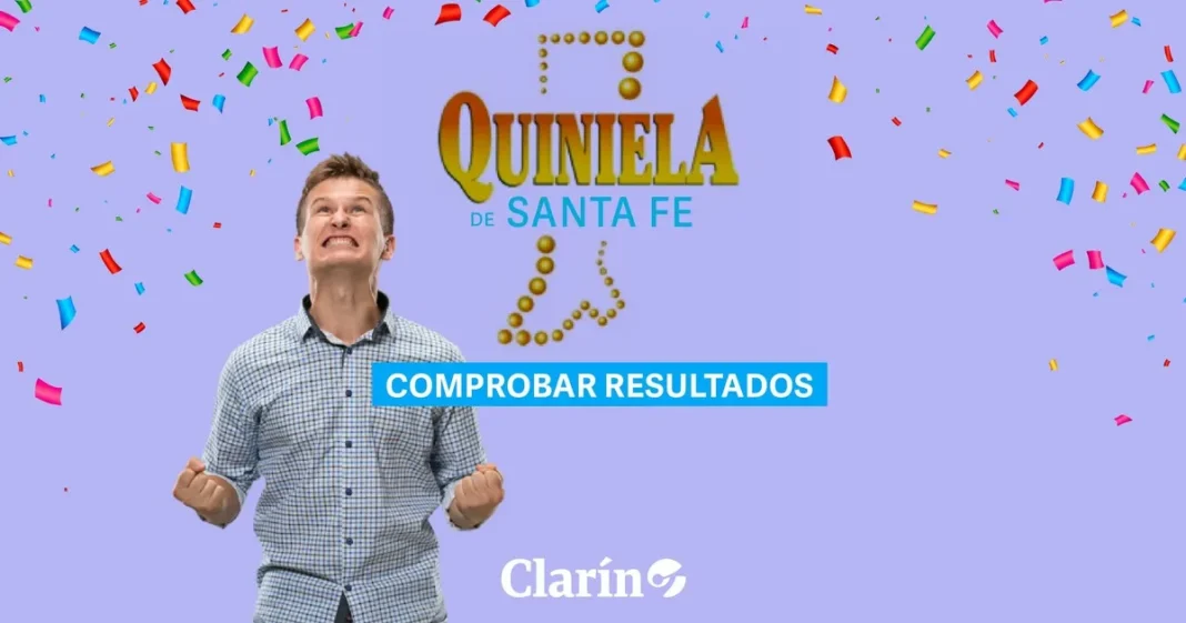 Resultados de la Quiniela de Santa Fe del sorteo Vespertino