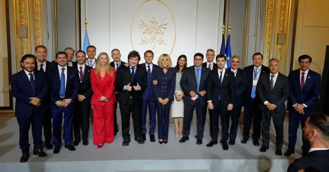 Sesión en el Senado de la Nación Argentina