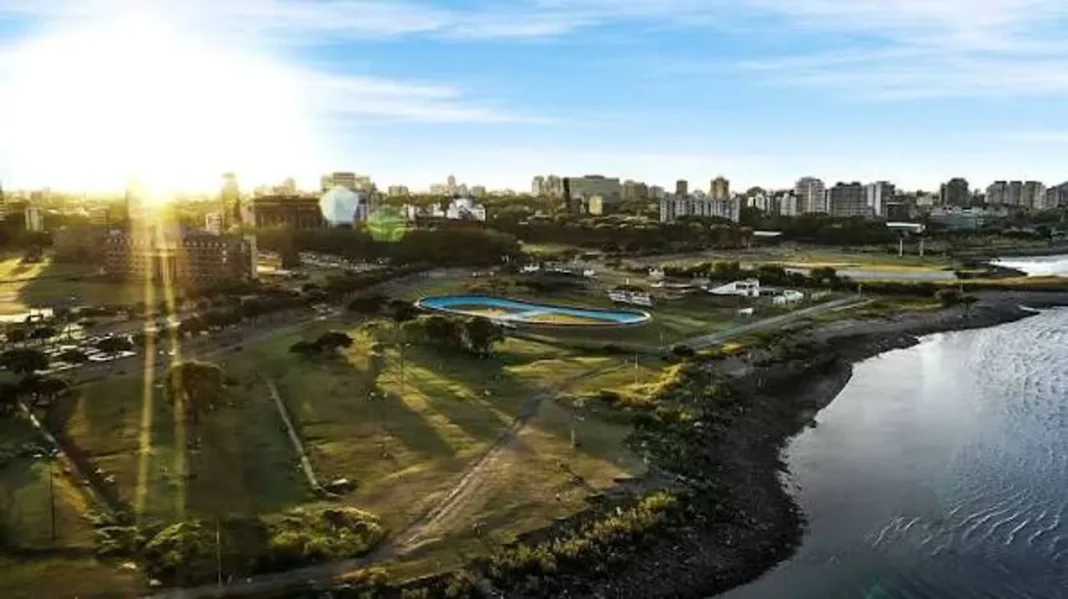 Mapa del Área Metropolitana de Buenos Aires con los municipios evaluados en el ranking de gestión urbana