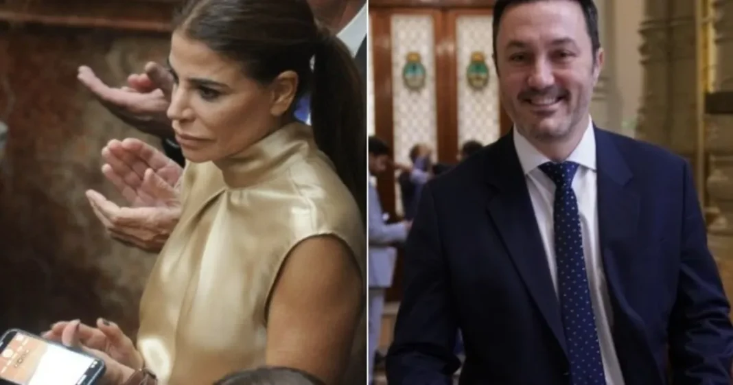 Zulema Menem y Luis Petri